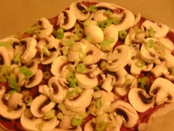 Champignon-Pizza - Rezept - Bild Nr. 2