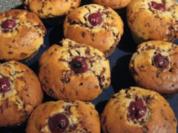 Mandel-Kirsch Muffins - Rezept