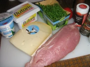 Putenbrustfilet gefüllt mit Ziegenkäse in einer leckeren Weißweinsoße - Rezept - Bild Nr. 2