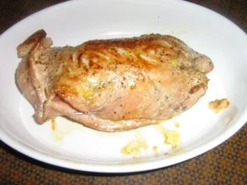 Putenbrustfilet gefüllt mit Ziegenkäse in einer leckeren Weißweinsoße - Rezept - Bild Nr. 6