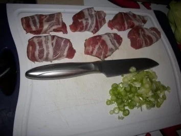 Rezept: Schweinefilet im Speckmantel Bild Nr. 2 Schweinefilet im Speckmantel - Rezept - Bild Nr. 2