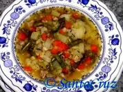 Frische Gemüsesuppe - Rezept