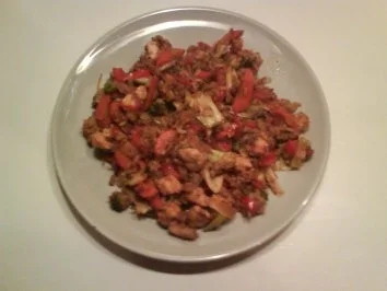 Geflügel: Mexikanische Hähnchen-Gemüsepfanne - Rezept - Bild Nr. 5