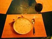 Suppe: Maiscremesuppe mit Paprika und Thunfisch - Rezept