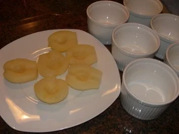 Rezept: Dessert: SCHOKO~BIRNEN~PUDDING Bild Nr. 2 Dessert: SCHOKO~BIRNEN~PUDDING - Rezept - Bild Nr. 2