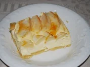 Apfel-Käse-Kuchen vom Blech - Rezept