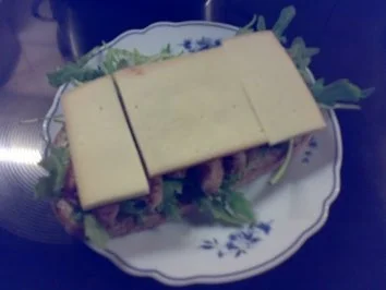 Abendessen : Überbackenes Wurstbrot - Rezept - Bild Nr. 3