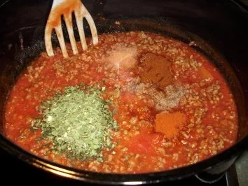 Rezept: Teufelchens Lasagne Bild Nr. 5 Teufelchens Lasagne - Rezept - Bild Nr. 5