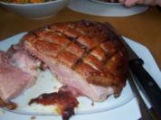 Schweinekrustenbraten mit Gemüse - Rezept