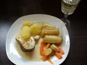 Hecht auf Gemüsebett - Rezept