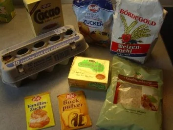 Kuchen+Torten: Schokoladen-Nuss-Tarte - Rezept - Bild Nr. 2