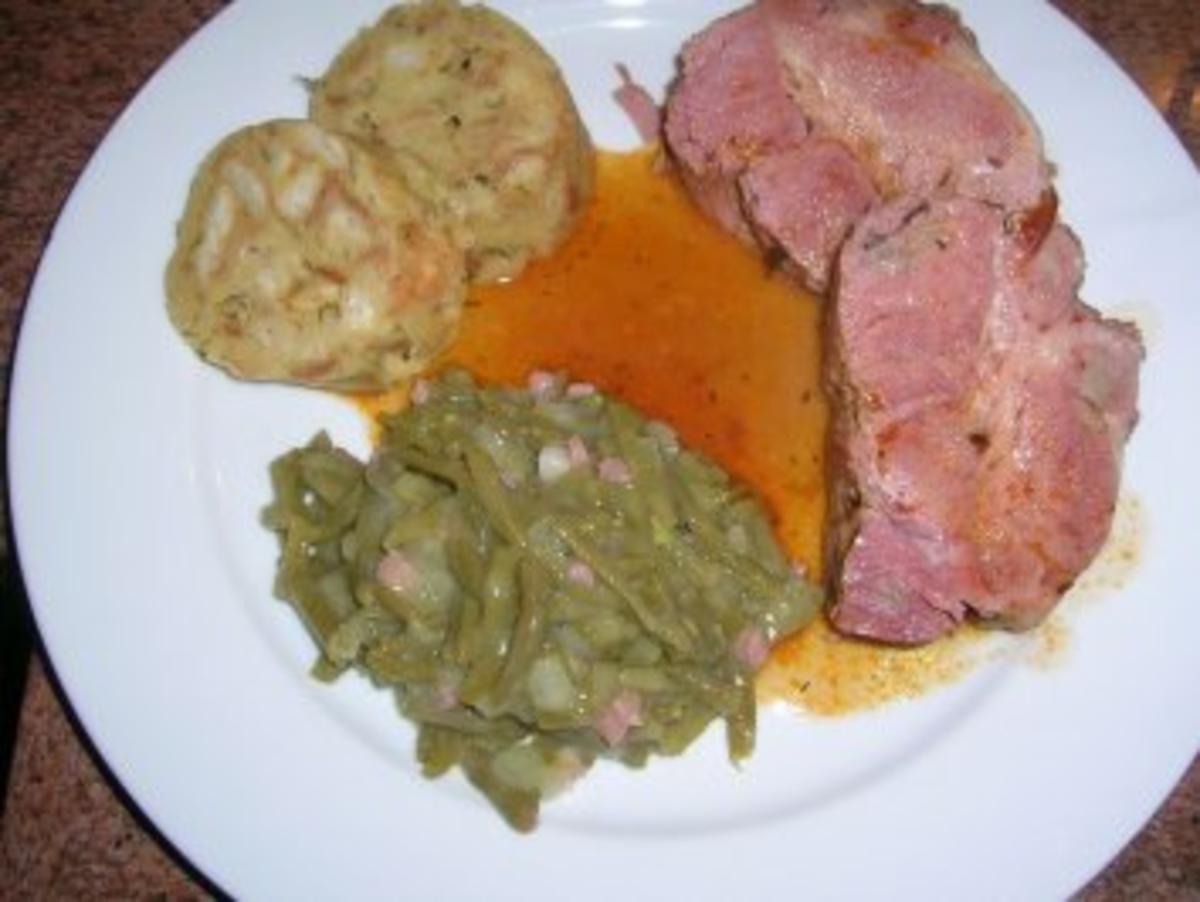 Semmelknödelrolle - als Beilage zu meinem Bierbraten, geeignet aber auch zu anderen Braten - - Rezept - Bild Nr. 2