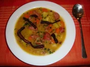 Rezept: deftige Kartoffelsuppe deftige Kartoffelsuppe - Rezept