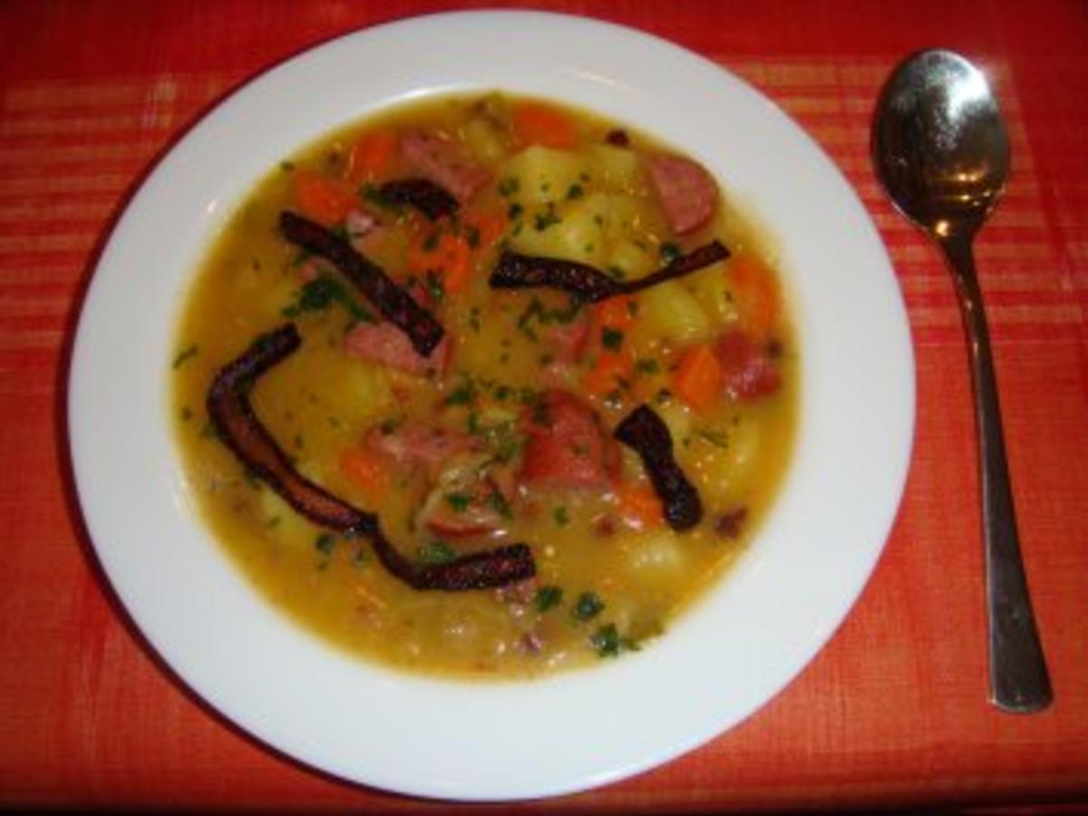 deftige Kartoffelsuppe - Rezept mit Bild - kochbar.de