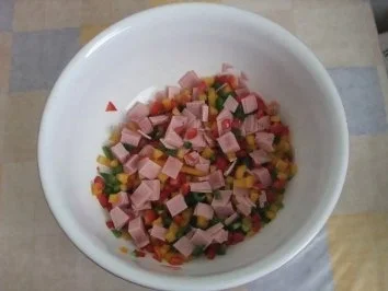 Rezept: Reissalat Bild Nr. 4 Reissalat - Rezept - Bild Nr. 4