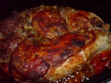 Rezept: Kaninchenbraten mit 2 Sorten Knödel Bild Nr. 3 Kaninchenbraten mit 2 Sorten Knödel - Rezept - Bild Nr. 3