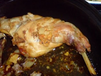 Rezept: Kaninchenbraten mit 2 Sorten Knödel Bild Nr. 25 Kaninchenbraten mit 2 Sorten Knödel - Rezept - Bild Nr. 25