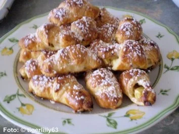 Apfel-Hörnchen - Rezept