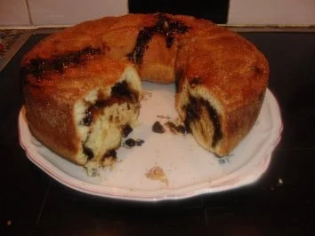 Rezept: Reindling mit Zuckerkruste und Powidlfüllung Reindling mit Zuckerkruste und Powidlfüllung - Rezept