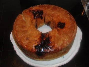 Rezept: Reindling mit Zuckerkruste und Powidlfüllung Bild Nr. 3 Reindling mit Zuckerkruste und Powidlfüllung - Rezept - Bild Nr. 3