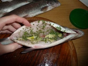 Rezept: Gebratene Forelle Bild Nr. 3 Gebratene Forelle - Rezept - Bild Nr. 3