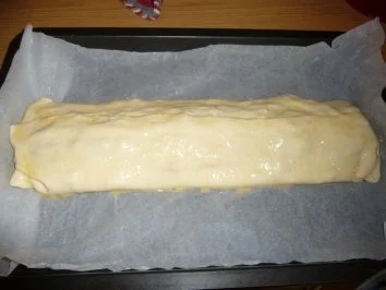 Blätterteigrolle mit Pute und Champignons - Rezept - Bild Nr. 5