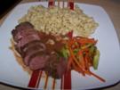 1 | Rehrücken mit Haselnußspätzle - Rezept