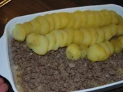 Sauerkraut-Hack-Kartoffel-Auflauf - Rezept