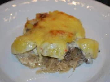 Sauerkraut-Hack-Kartoffel-Auflauf - Rezept - Bild Nr. 4