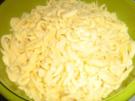 Spätzle - handgeschabt - Rezept