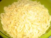 Spätzle - handgeschabt - Rezept