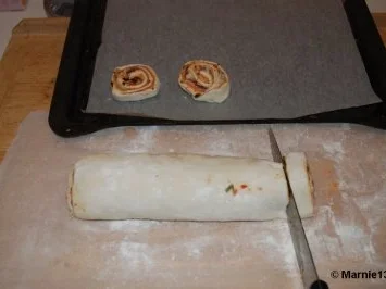 Pizzaschnecken 2.Variante - Rezept - Bild Nr. 6