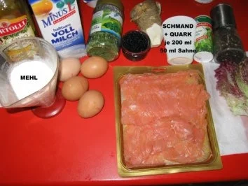 Rezept: Pfannkuchen-Räucherlachsrouladen = auch Lactosefrei Bild Nr. 3 Pfannkuchen-Räucherlachsrouladen = auch Lactosefrei - Rezept - Bild Nr. 3