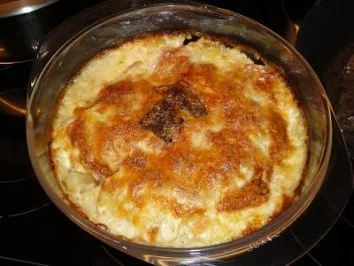 Rezept: Steinpilz-Kartoffelgratin Steinpilz-Kartoffelgratin - Rezept