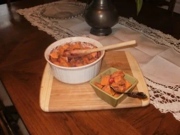 Rezept: Kartoffeln Suesse - Cranberries- glazed mit Ahornsyrup - Fettarm- Mit Bildern eingestellt Kartoffeln Suesse - Cranberries- glazed mit Ahornsyrup - Fettarm- Mit Bildern eingestellt - Rezept