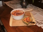 Kartoffeln Suesse - Cranberries- glazed mit Ahornsyrup - Fettarm- Mit Bildern eingestellt - Rezept