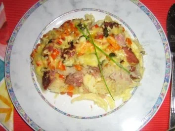 Rezept: Sauerkraut-Spätzle-Auflauf Bild Nr. 2 Sauerkraut-Spätzle-Auflauf - Rezept - Bild Nr. 2