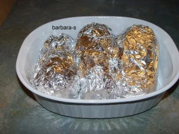 Gemüse-Gerichte: Auberginen, gefüllt und überbacken - Rezept