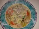 Hühnersuppe, Brühnudeln - Rezept