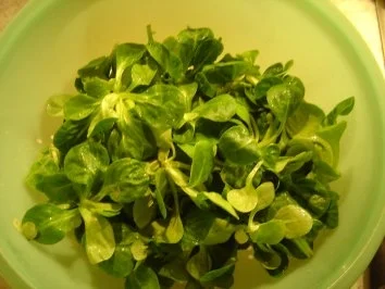 Feldsalat mit Dill-Sahnedressing und Ei - Rezept - Bild Nr. 3