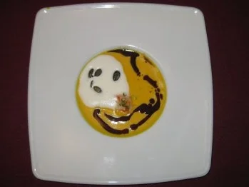 Kürbiskernsuppe - Rezept