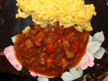 Rezept: Fleisch - Mein Ungarn Gulasch - Fleisch - Mein Ungarn Gulasch - - Rezept