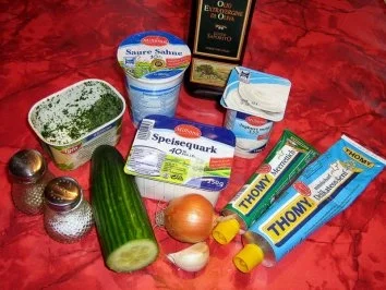 Gurkenquark mit Knoblauch - Rezept - Bild Nr. 2