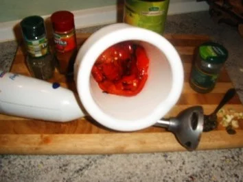 Rezept: Paprikacremesoße mit Nudeln Bild Nr. 4 Paprikacremesoße mit Nudeln - Rezept - Bild Nr. 4