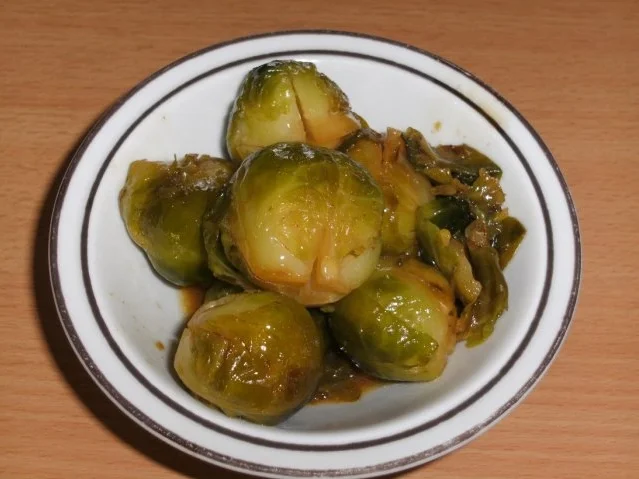 Beilage: Karamell-Rosenkohl - Rezept