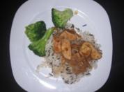 Putengeschnetzeltes mit Wildreis und Broccoli - Rezept