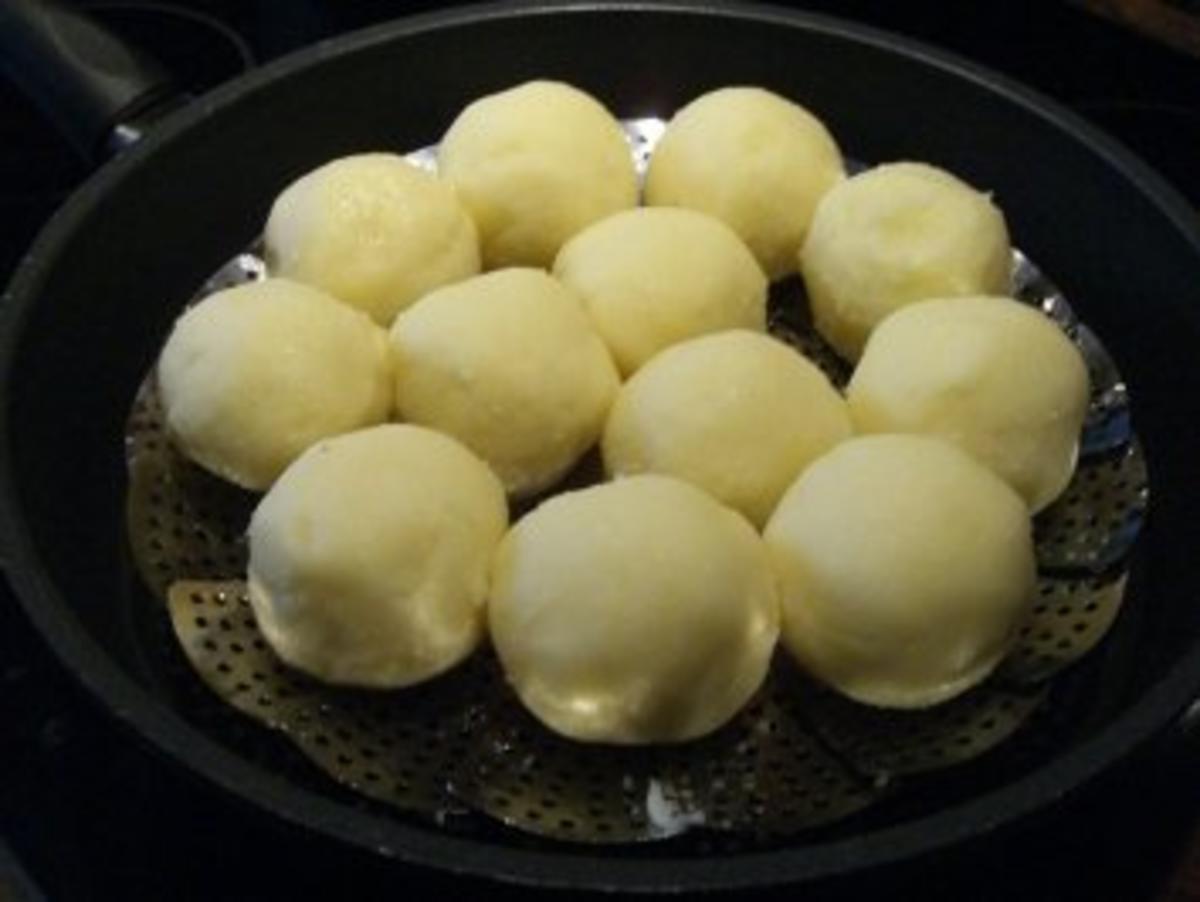 Kartoffel:    KARTOFFELKLÖßE  .... unter Dampf - Rezept - Bild Nr. 4