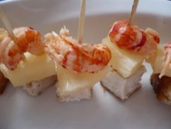 Rezept: Hähnchen - Ananas- Snack Bild Nr. 2 Hähnchen - Ananas- Snack - Rezept - Bild Nr. 2