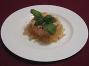 Flusskrebssalat mit Apfelgelee - Rezept