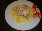 Bandnudeln mit Schweinefilet - Rezept